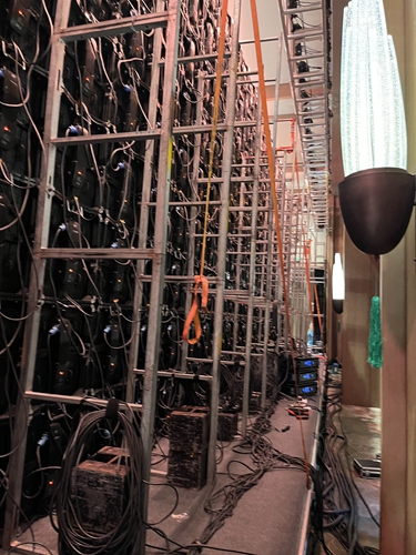 閉幕式舞臺搭建